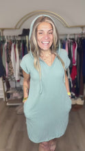 Load and play video in Gallery viewer, Wildleaf Hoodie Dress
