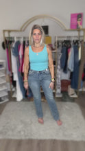 Load and play video in Gallery viewer, JUDY BLUE Contour Slim Straights
