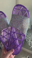 Load and play video in Gallery viewer, Always Sunny Sandal in Purple
