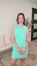 Load and play video in Gallery viewer, Your Attention Mineral Wash T-Shirt Dress
