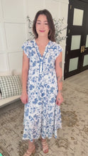 Load and play video in Gallery viewer, The Missing Piece Tiered Flutter Sleeve Dress
