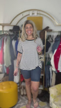 Load and play video in Gallery viewer, Drifted Spring Stripe Top
