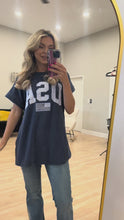 Load and play video in Gallery viewer, Old Glory Short Sleeve Top
