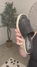 Load and play video in Gallery viewer, Solstice Sandals in Black by Corkys
