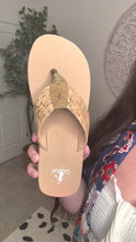 Load and play video in Gallery viewer, Summer Break Sandals in Glitter Cork by Corkys
