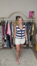 Load and play video in Gallery viewer, Coastal Stripes Vest
