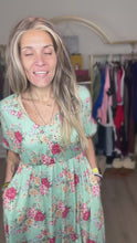 Load and play video in Gallery viewer, Secret Path Floral Dress
