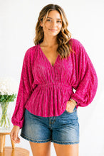 Load image into Gallery viewer, Raise Your Glass - Dolman Blouse
