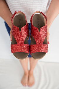 Corkys Refreshing Glitter Wedges (2 color options)