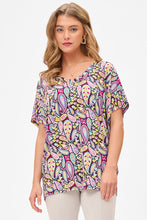 Load image into Gallery viewer, Dear Scarlett Paisley Sadie Top (2 color options)
