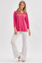 Load image into Gallery viewer, Dear Scarlett Signature Classic Round Neck Top (multiple color options)
