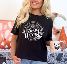 Load image into Gallery viewer, It&#39;s Spooky Bitch Season Graphic T-Shirt
