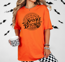 Load image into Gallery viewer, It&#39;s Spooky Bitch Season Graphic T-Shirt
