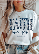 Load image into Gallery viewer, Faith Over Fear Graphic Tee (2 color options)
