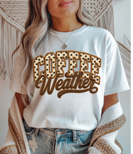 Load image into Gallery viewer, Coffee Weather Graphic Tee &amp; Sweatshirt (multiple color options)
