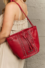 Load image into Gallery viewer, Amy Studded Bucket Bag (multiple color options)
