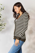 Load image into Gallery viewer, Sweeter in Stripes Snap Down Cardigan

