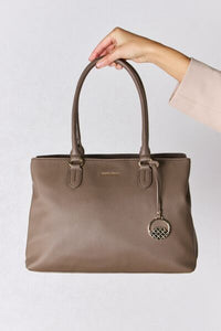 Julia Structured Leather Handbag  (3 color options)