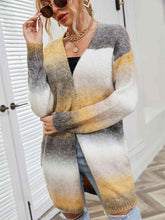 Load image into Gallery viewer, Sweet Like Sugar Gradient Open Front Cardigan (2 color options)
