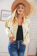 Load image into Gallery viewer, Bone Chillin’ Days Cropped Jacket in Taupe
