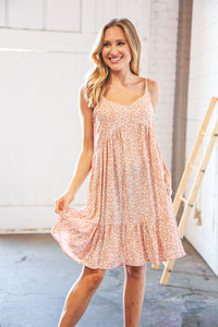 Promises of Passion Tiered Ditsy Dress
