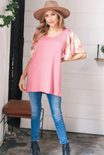 Load image into Gallery viewer, Vote for Rose Flutter Sleeve Top
