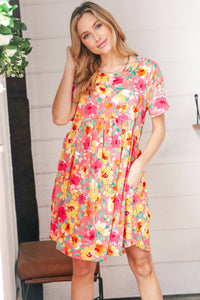 Ambiance & Aromatics Floral Midi Dress