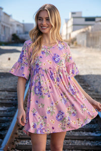 Inspire Affection Floral Swing Dress