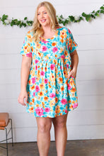 Load image into Gallery viewer, Wide Awake Floral Midi Dress
