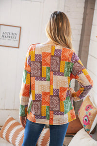 You’re a Piece of Work Patchwork Top