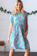 Load image into Gallery viewer, Timing is Everything Floral Midi Dress
