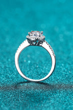 Load image into Gallery viewer, Timeless Radiance Round Moissanite Ring
