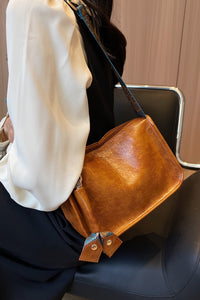 Urban Explorer Vegan Leather Shoulder Bag (multiple color options)