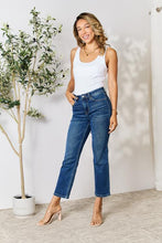 Load image into Gallery viewer, Crop It Like It&#39;s Hot Cropped Straight Jeans by Bayeas

