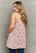 Load image into Gallery viewer, Hang Loose Tulip Hem Cami Top in Mauve Floral

