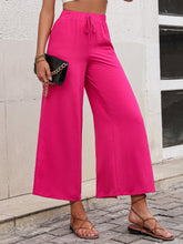 Load image into Gallery viewer, Feeling Vibrant High Waist Slit Wide Leg Pants
