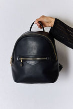 Load image into Gallery viewer, Shift In Motion Faux Leather Backpack
