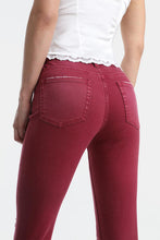 Load image into Gallery viewer, Alaina High Waist Distressed Raw Hem Flare Jeans by Bayeas
