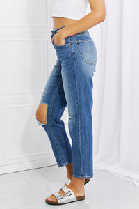 Emily High Rise Relaxed Jeans by Risen