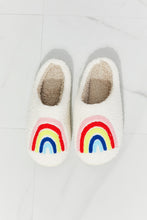 Load image into Gallery viewer, Over The Rainbow Plush Slippers
