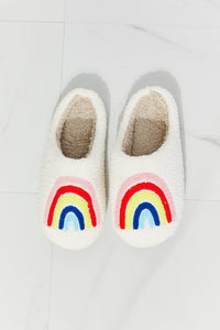 Over The Rainbow Plush Slippers