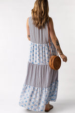 Load image into Gallery viewer, Everyday Happniess Tie-Neck Sleeveless Maxi Dress (2 color options)
