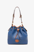 Load image into Gallery viewer, Bound To Be Beautiful Vegan Leather Drawstring Bucket Bag (multiple color options)
