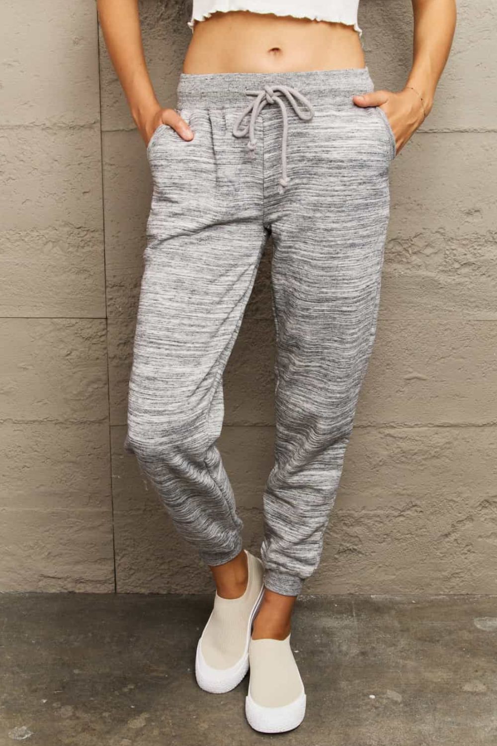 Basic Beauty Tie Waist Long Sweatpants (multiple color options)