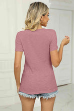 Load image into Gallery viewer, A Bit Twisted V-Neck T-Shirt (multiple color options)
