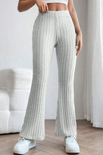Load image into Gallery viewer, Easygoing Essential Ribbed High Waist Flare Pants (multiple color options)
