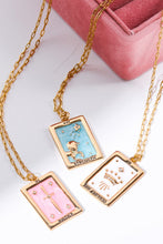 Load image into Gallery viewer, Mystical Charms Tarot Card Pendant Necklace (multiple options)
