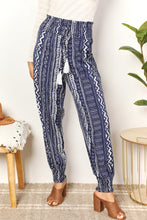 Load image into Gallery viewer, Boldy You Geometric Print Tassel High-Rise Pants
