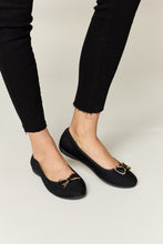 Load image into Gallery viewer, Metal Buckle Flat Loafers
