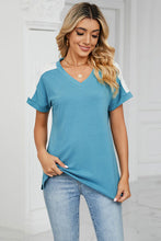 Load image into Gallery viewer, Find A Way V-Neck Short Sleeve T-Shirt (multiple color options)
